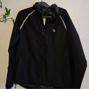 Rain & Wind Resistant Jacket with Reflective Seams